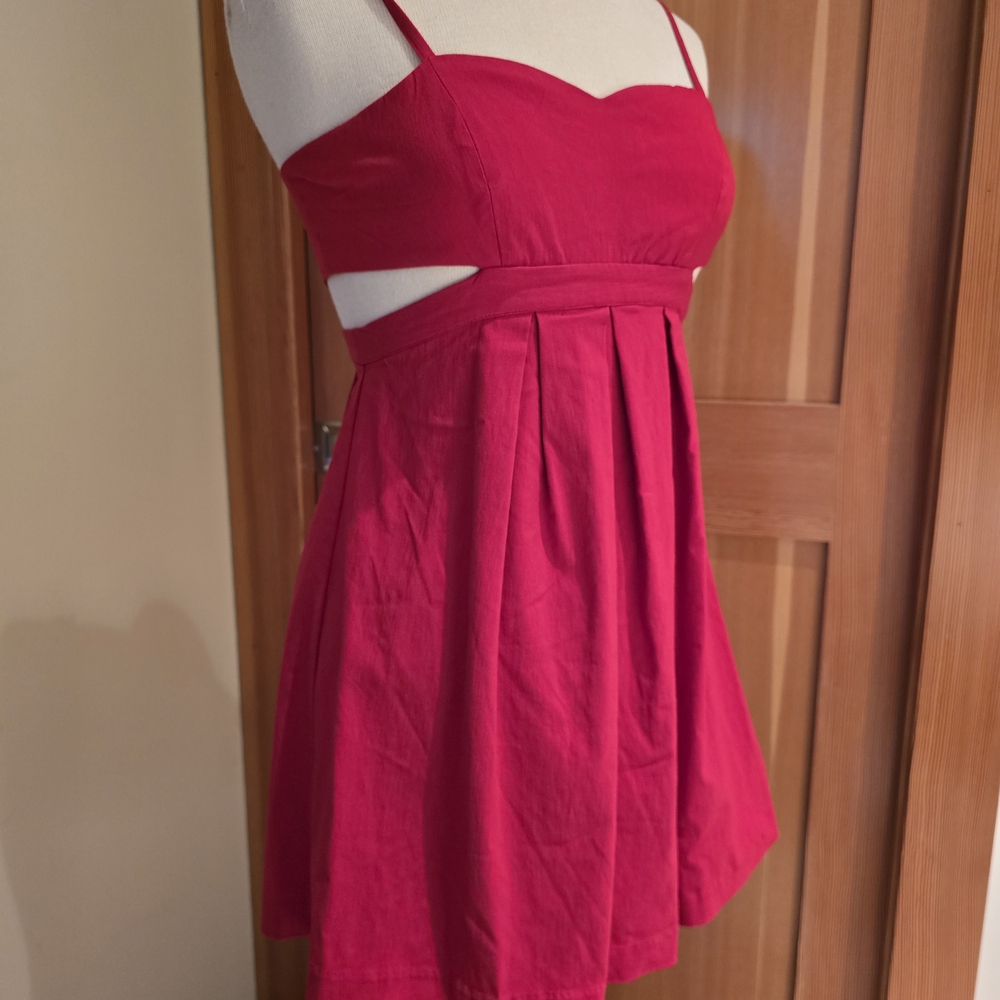 Gorgeous Red Cutout Dress